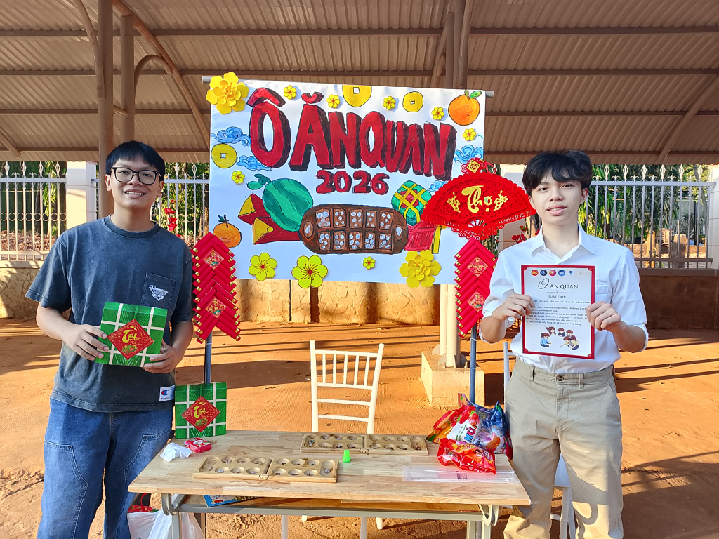 Community outreach visit with donations and gifts