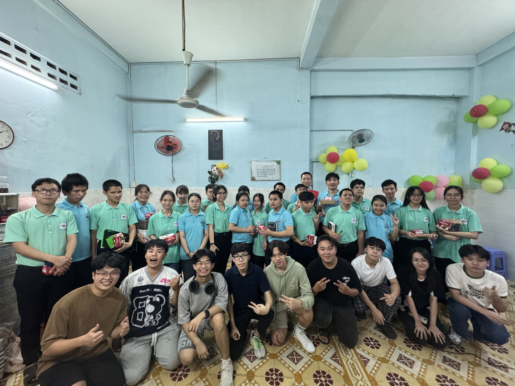 Melody Mission Society gathering with the community